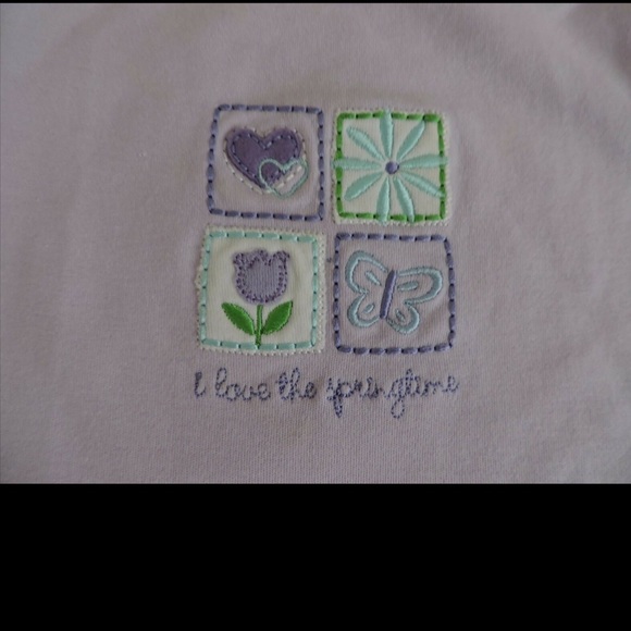 Carters 2 Baby Girl One Piece Lot 9M - Picture 4 of 9